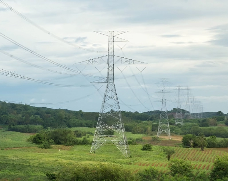 líneas de transmisión eléctricas