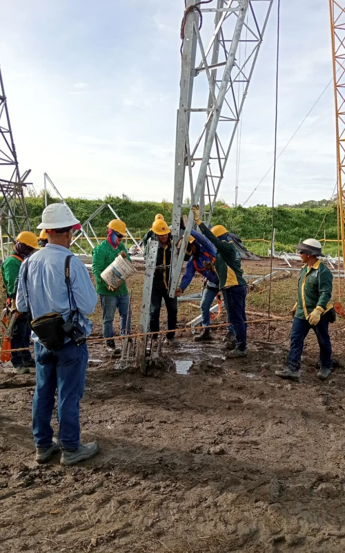 Líneas de transmisión eléctrica