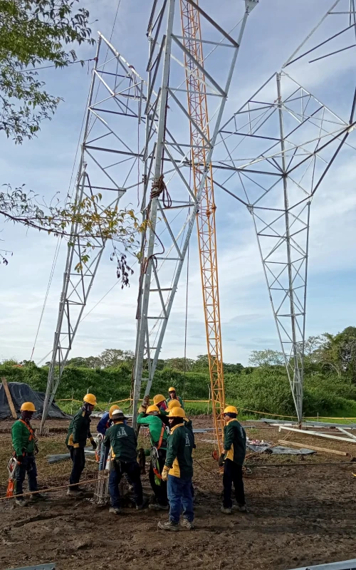 Líneas de transmisión eléctrica