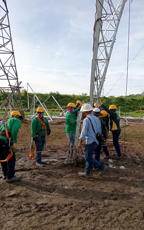 Líneas de transmisión eléctrica